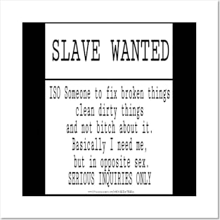 Slave Wanted Posters and Art